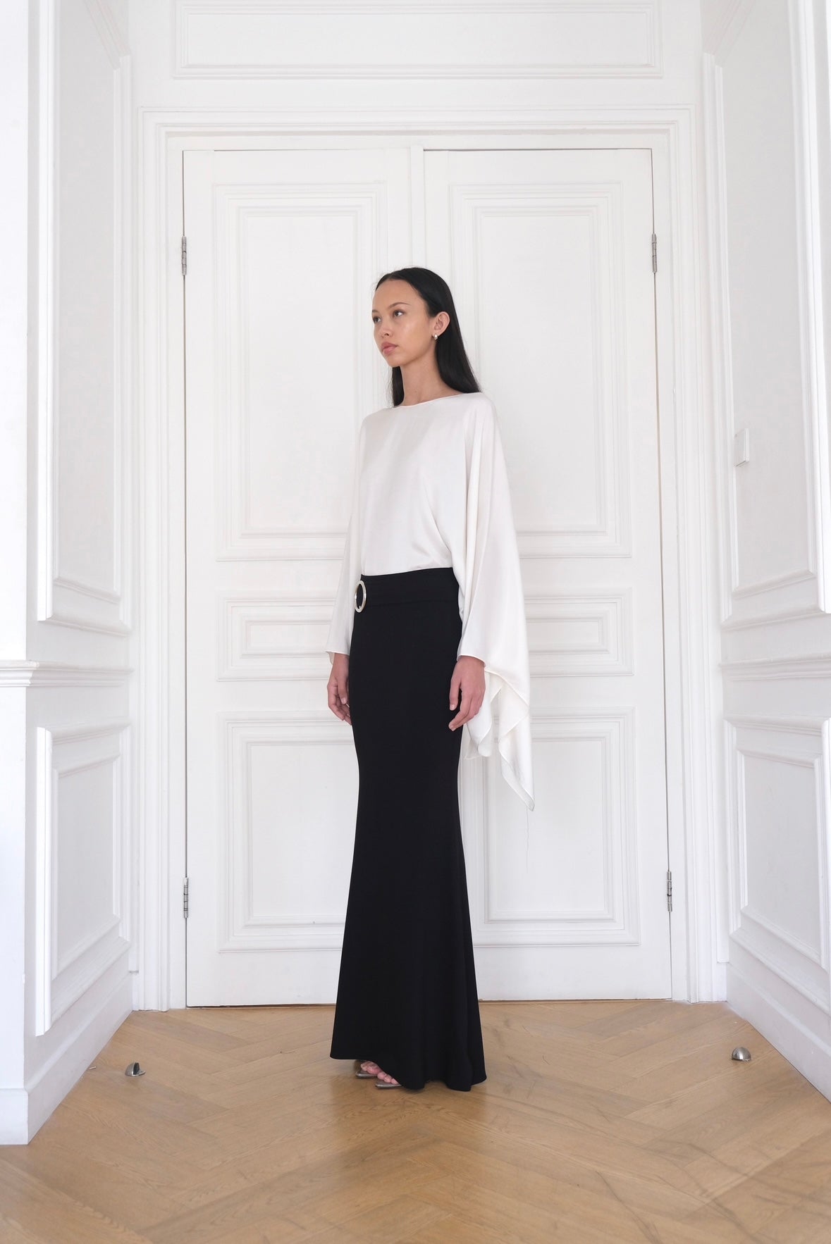 ESMÉ Belted Skirt in Black | Final batch