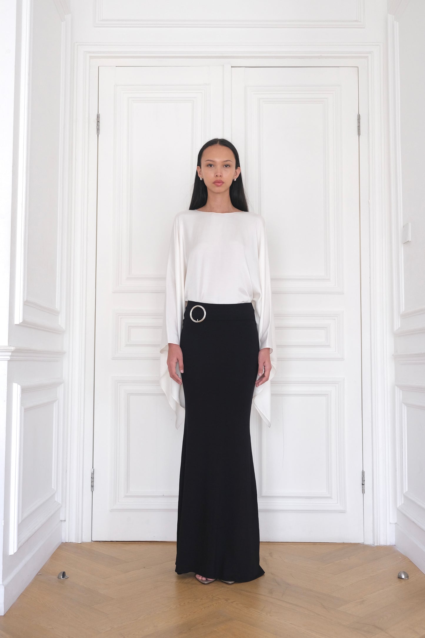 ESMÉ Belted Skirt in Black | Final batch