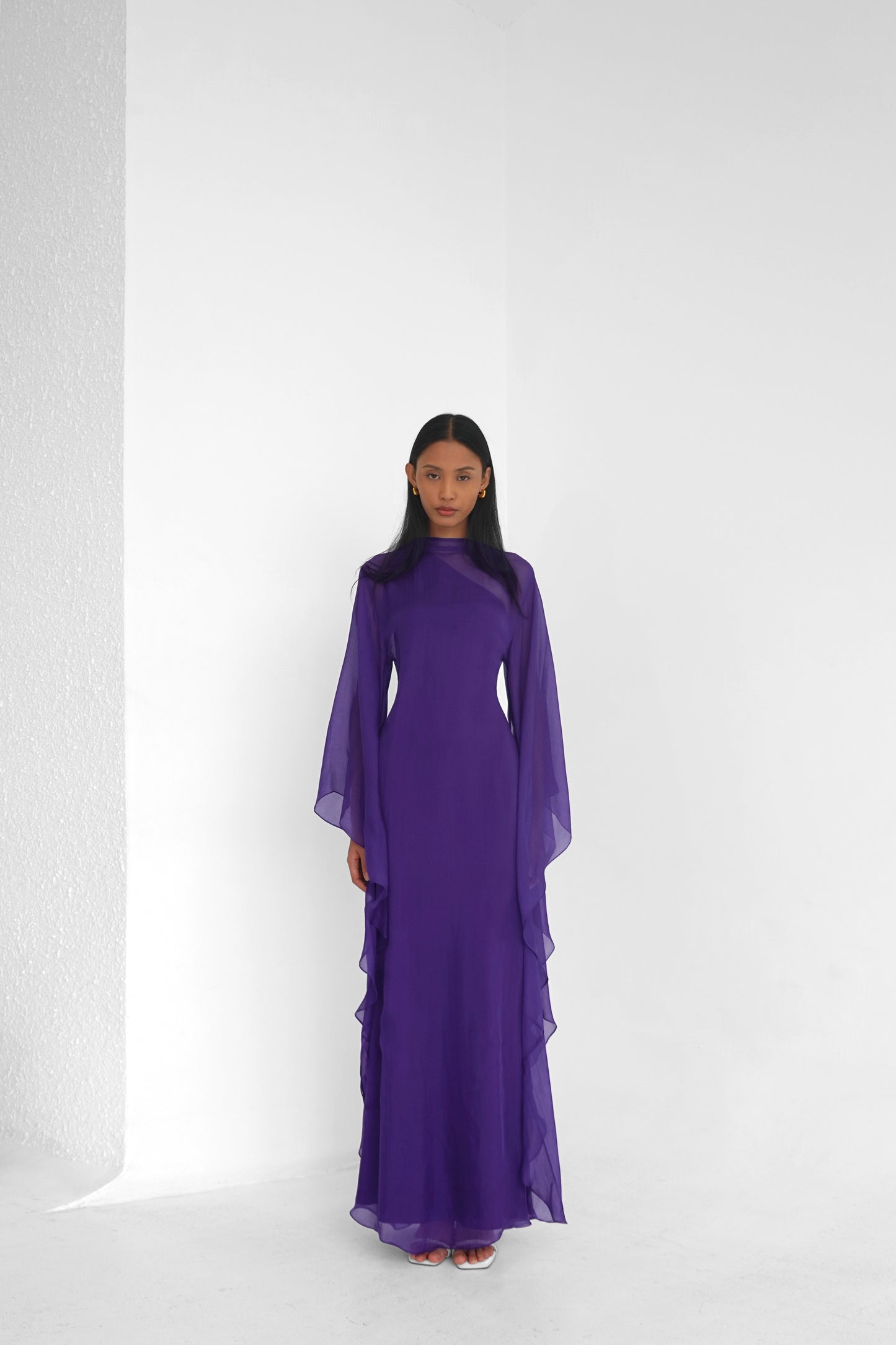 Pure Silk Dress in Amethyst | Preorder ships in ~2 weeks | Last Batch