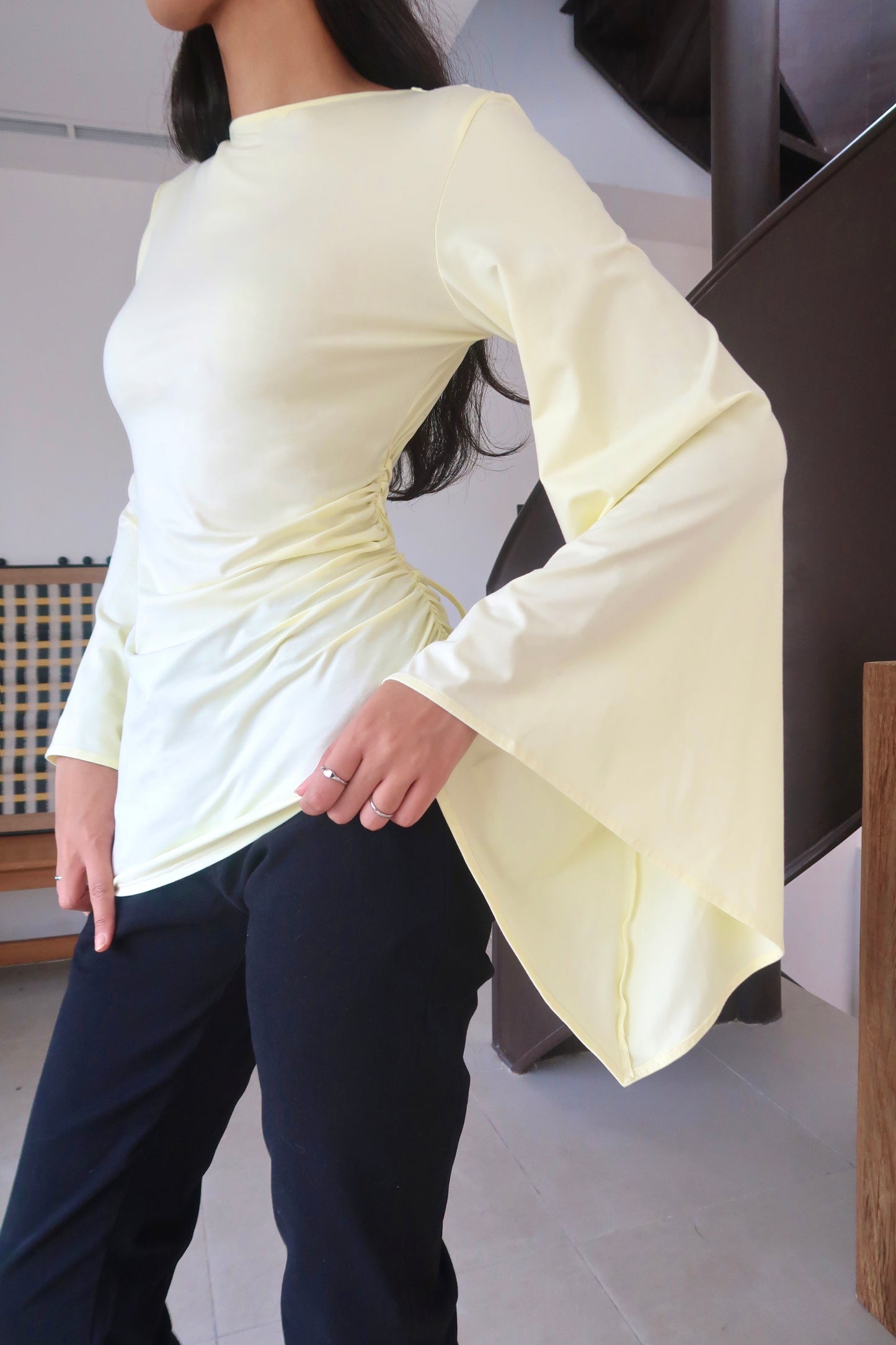 Tulip Top in Butter Yellow | Lenzing ECOVERO™