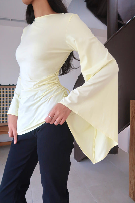 Tulip Top in Butter Yellow | Lenzing ECOVERO™