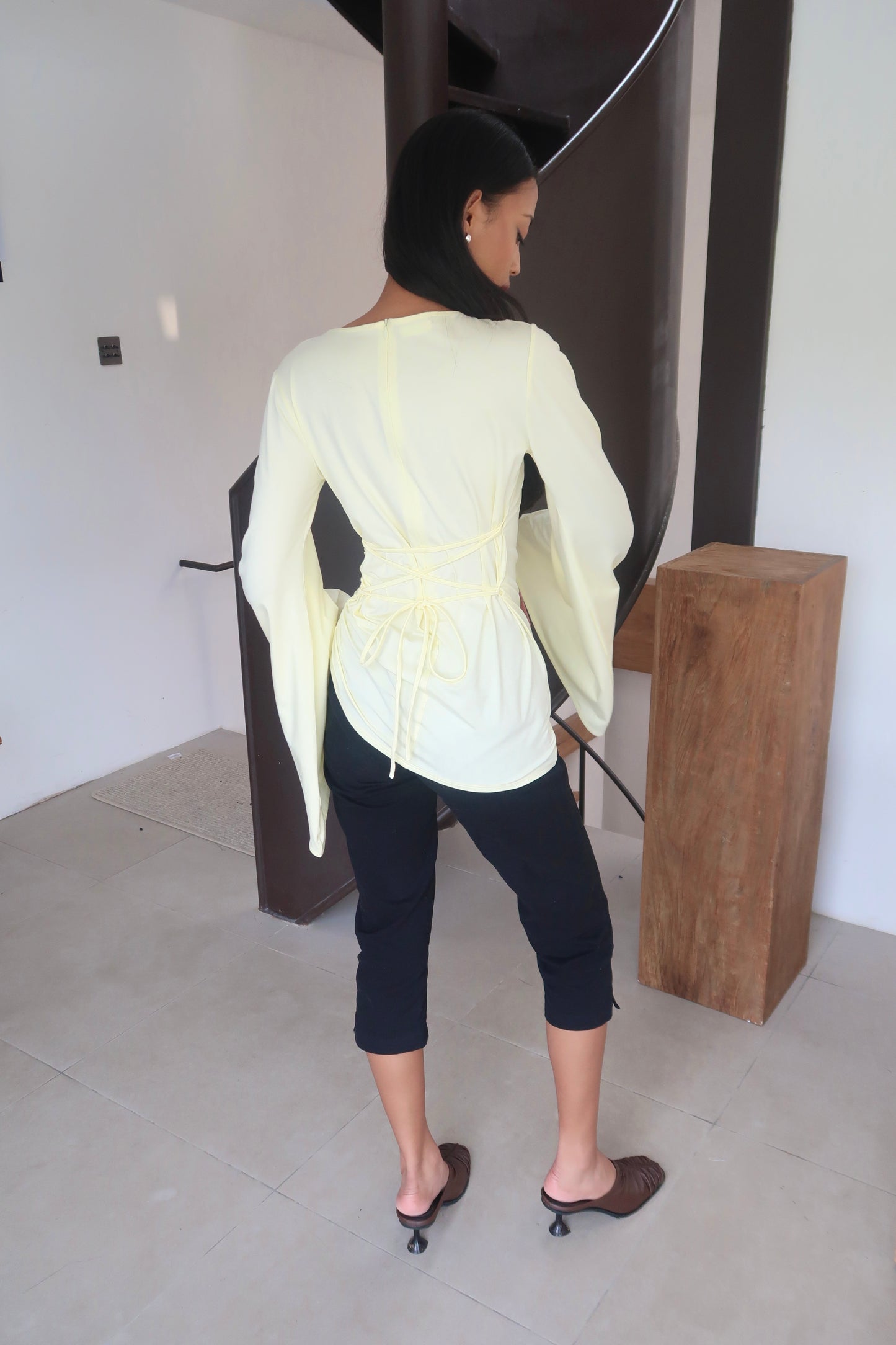 Tulip Top in Butter Yellow | Lenzing ECOVERO™