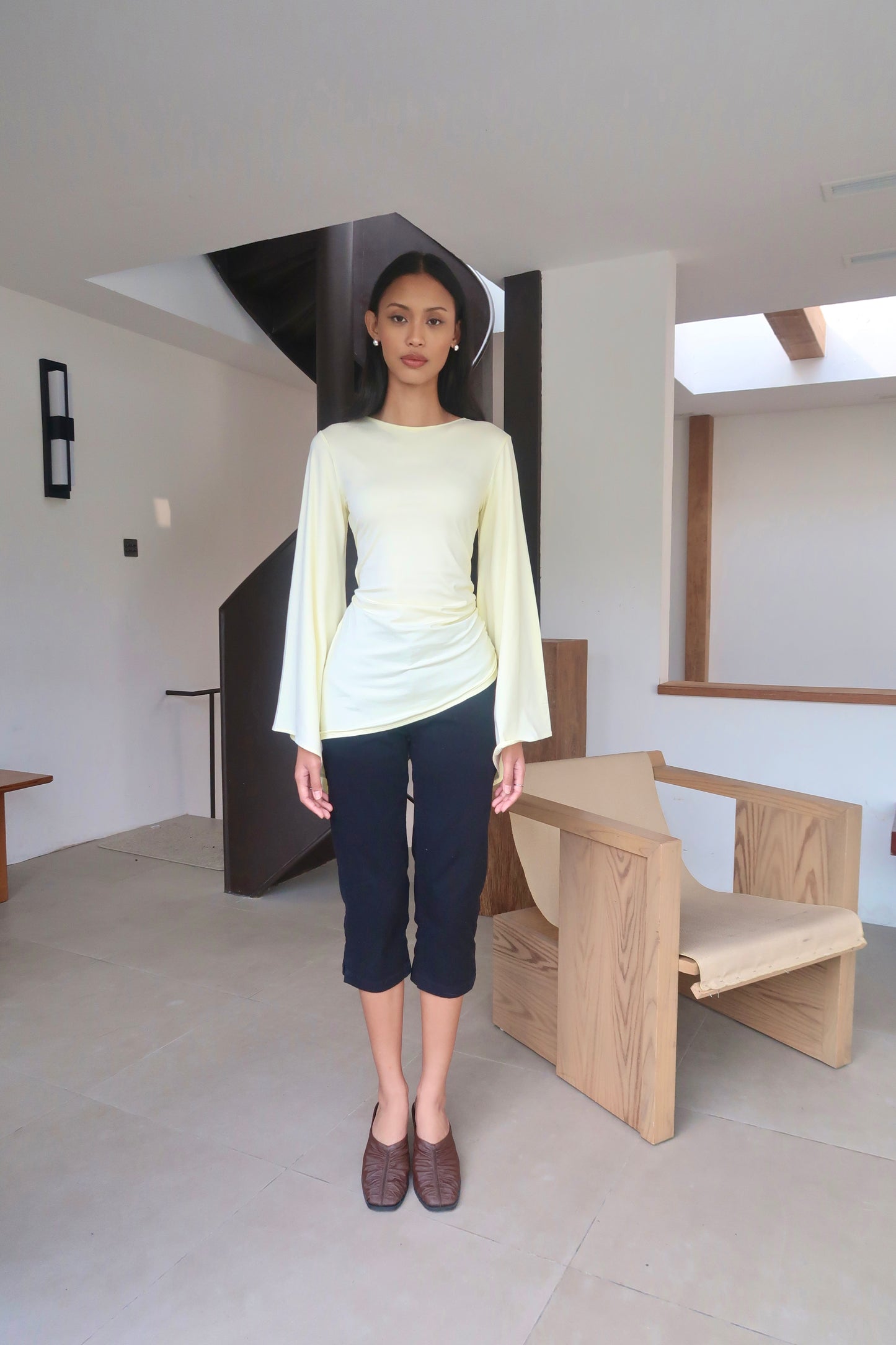 Tulip Top in Butter Yellow | Lenzing ECOVERO™