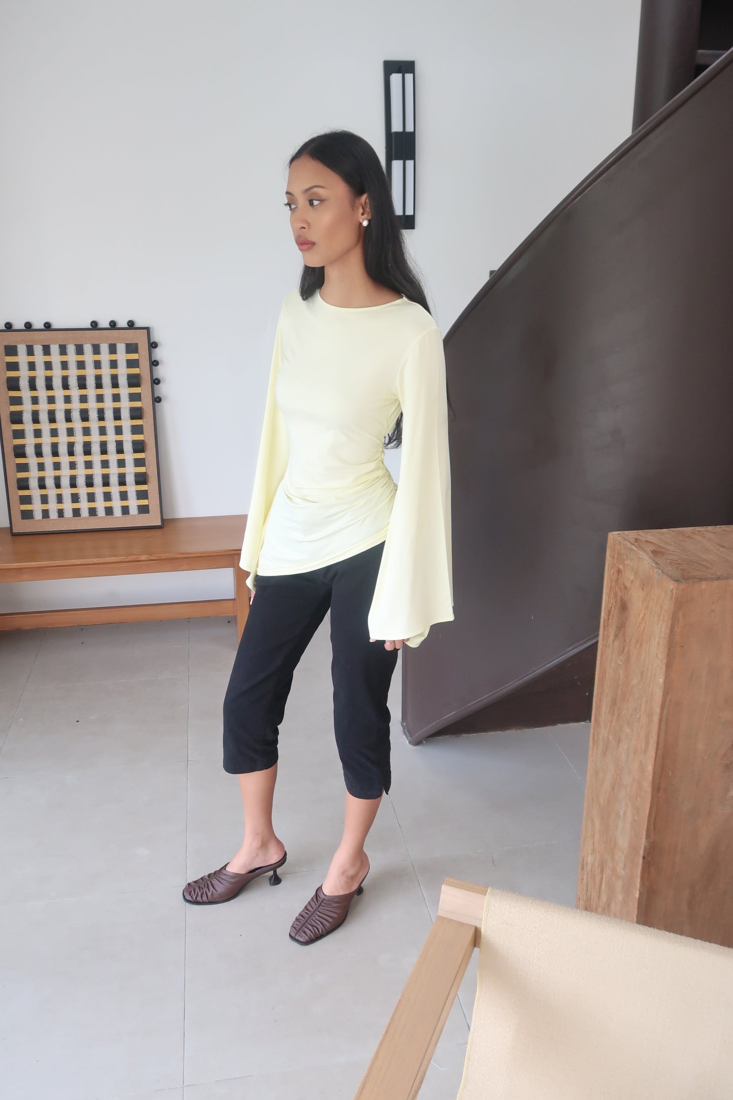 Tulip Top in Butter Yellow | Lenzing ECOVERO™