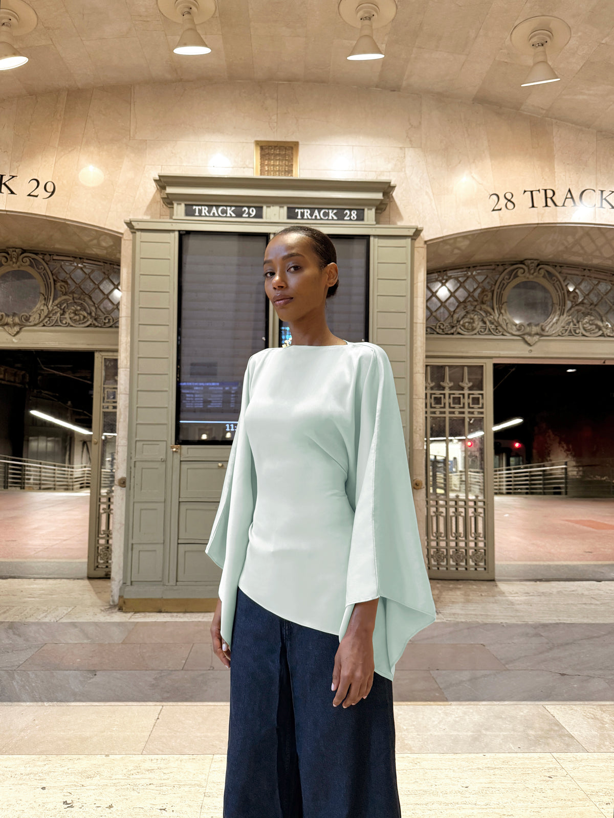 ESMÉ Butterfly Top in Seafoam